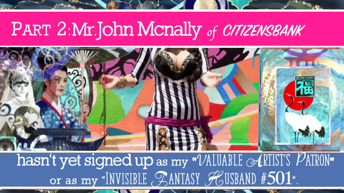 2“Zebra Story of Crosswalk for Mr.John Mcnally of Citizensbank, (my Fantasy Husband #501)” short film directing by Keolani Aalai
